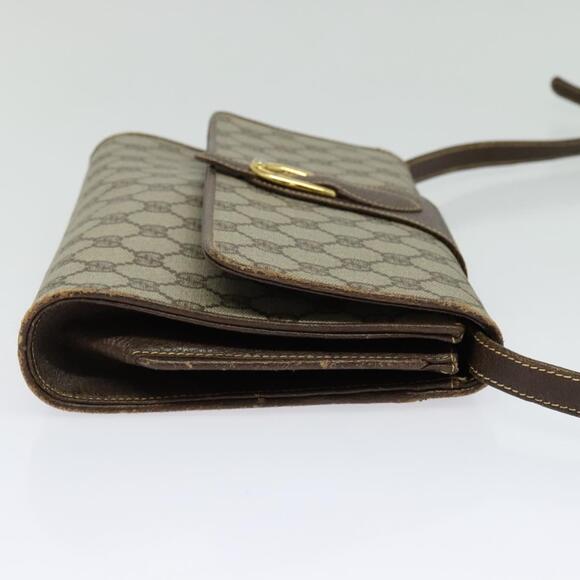 GUCCI GG Supreme Shoulder Bag Pvc Beige Gold 904 02 050 - Picture 5 of 13